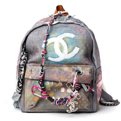 chanel inspired backpack